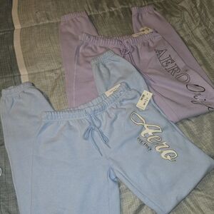 Arepostle Junior Lavender and Light Blue Joggers Nwt